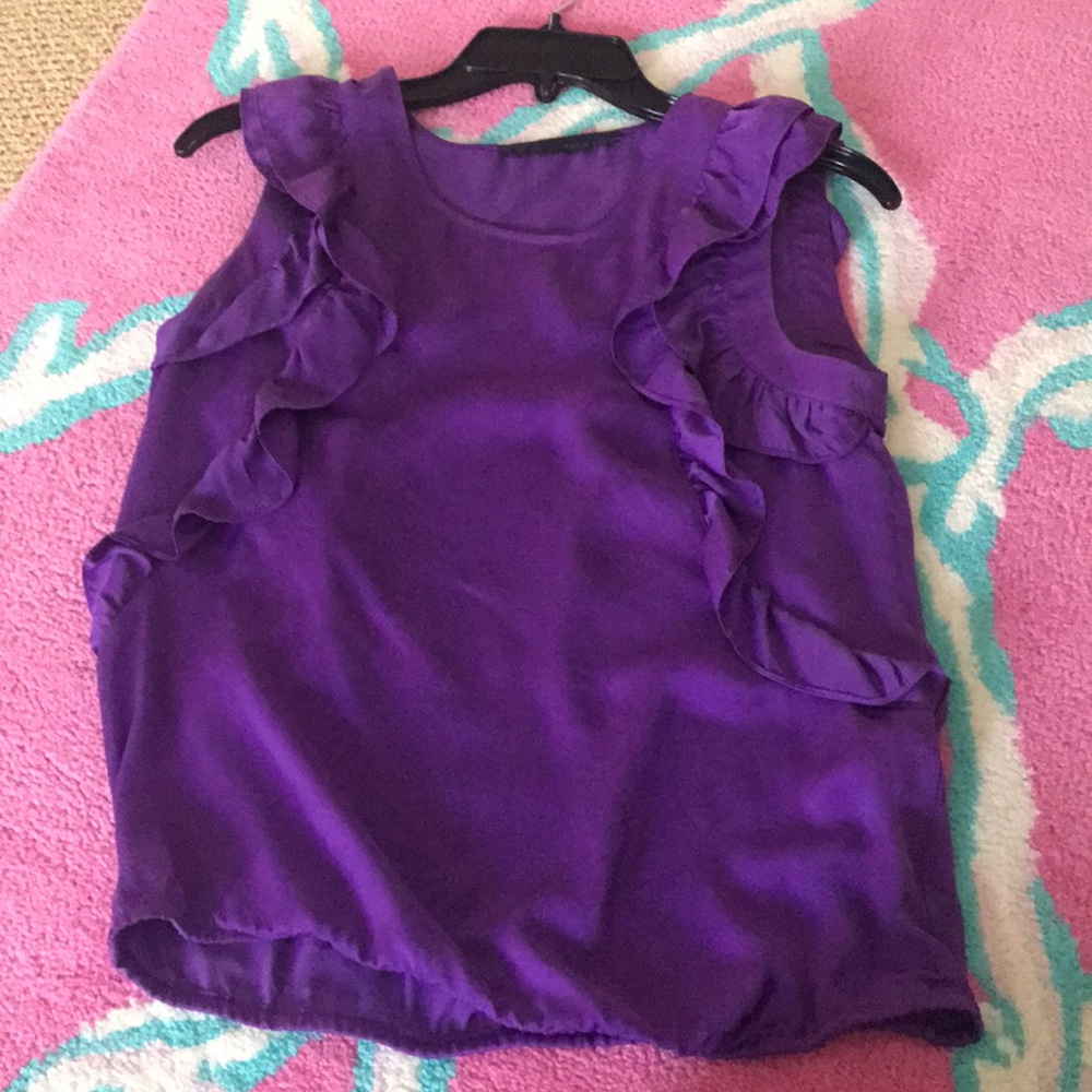 Fun purple top